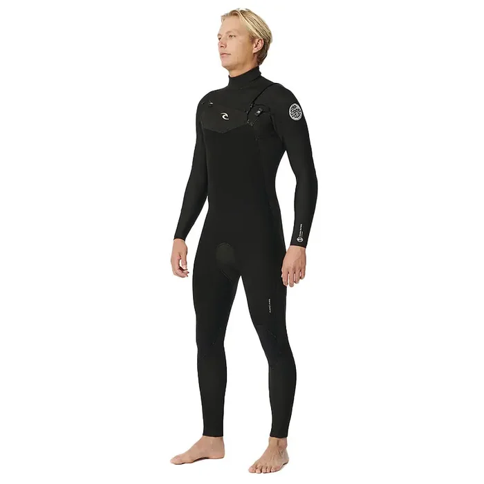 Top Qualité Combinaison rip curl dawn patrol 5/3 Frontzip noir 2025