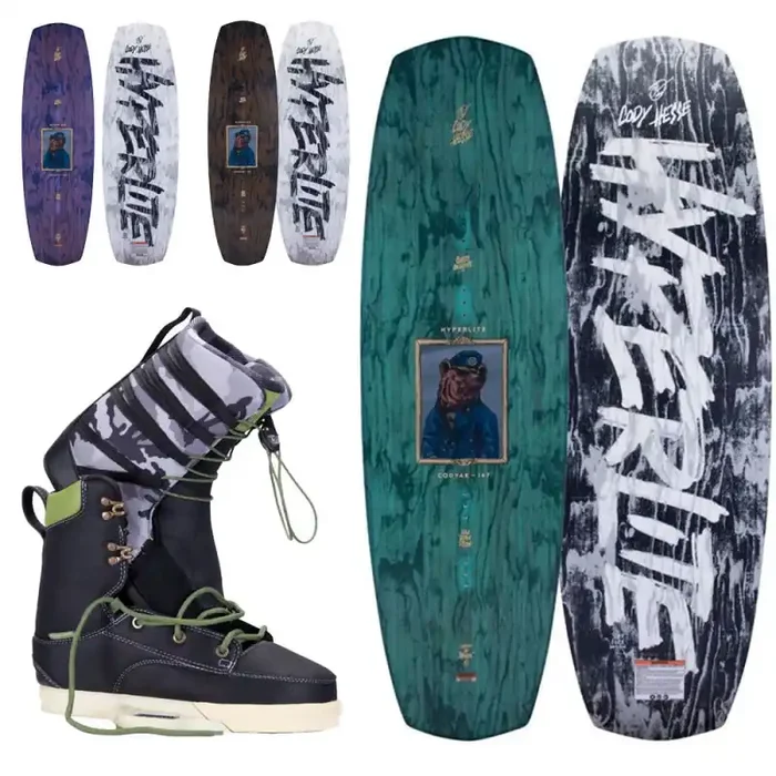 Top Qualité PACK WAKEBOARD HYPERLITE CODYAK 2022 + CHAUSSES CODYAK 2023
