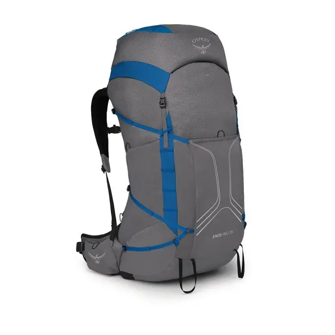 Top Qualité Sac à dos Osprey EXOS PRO 55 Dale Grey/Agam Blue