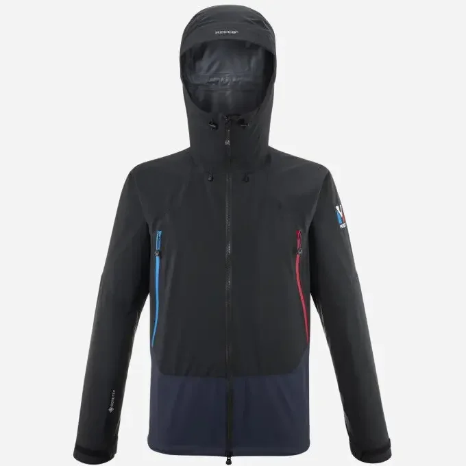 Top Qualité Veste d’hiver à capuche Millet TRILOGY LIGHTNING GTX J Saphir Noir