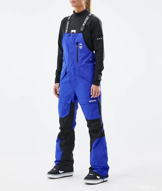Top Vente Montec Fawk W Pantalon de Snowboard Femme Cobalt Blue/Black