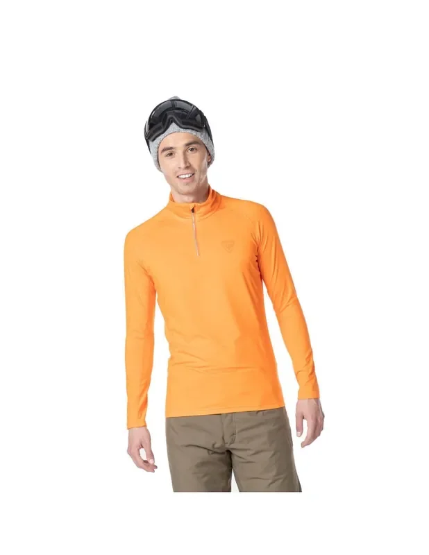 Top Vente Premiere couche Rossignol Demi Zip Classic Orange