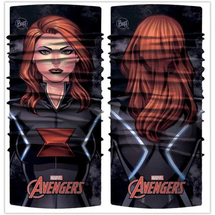 Tour de cou Buff superheroes black widow