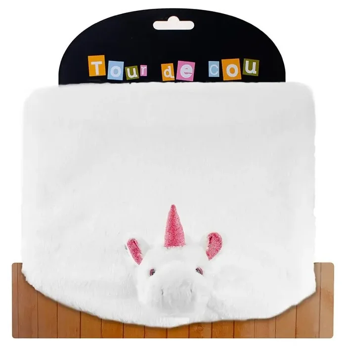Tour de cou Peluche Licorne Dani Créations Achetez Aujourd’hui