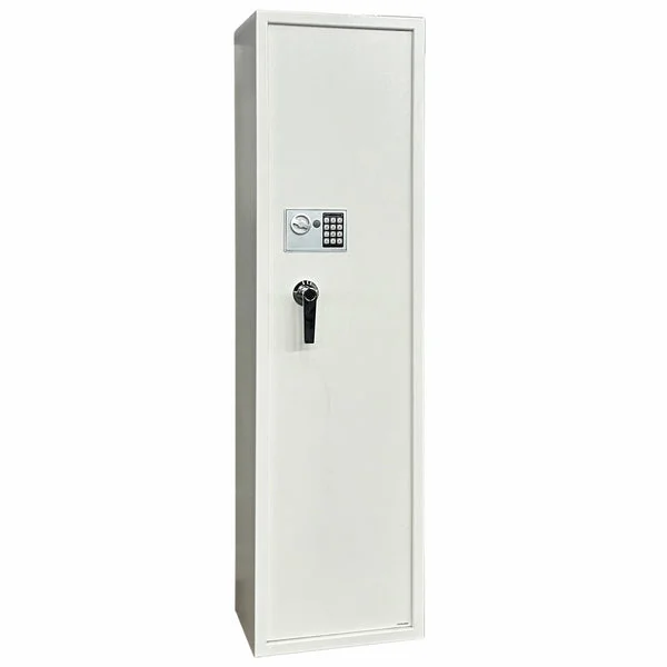 Trekker Armario Armas para 6 Armas AS600 v2 Con bloqueo digital, Blanco