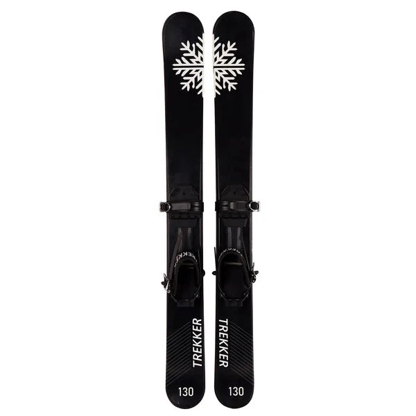 Trekker Esquís de travesía 130cm con fijaciones