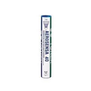 Tube de 12 volants de badminton Aerosensa 40