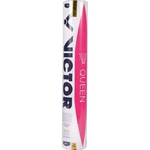 Tube de 12 volants de badminton Queen