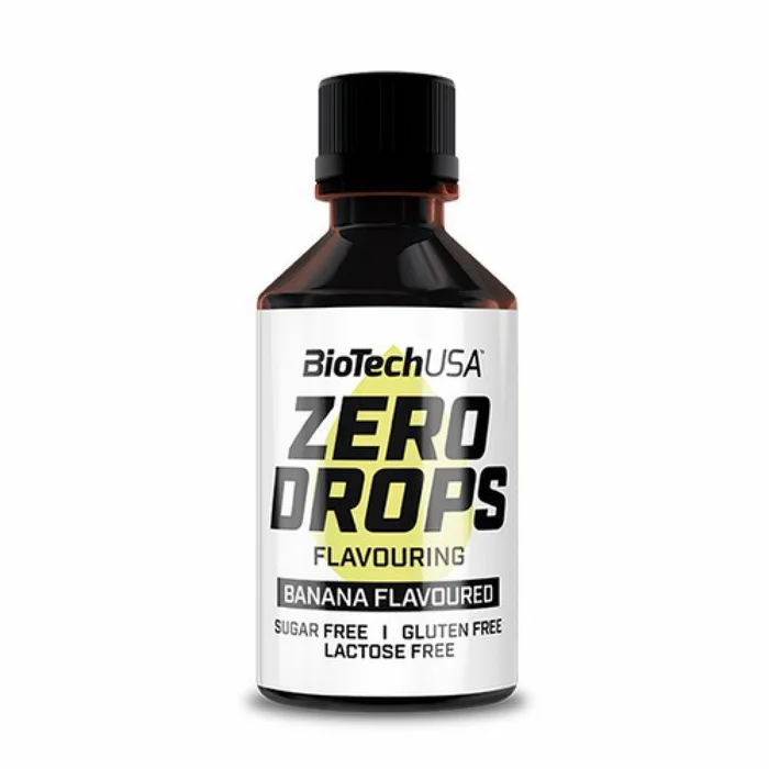 Tubes de collations Biotech USA zero drops – Banane – 50ml