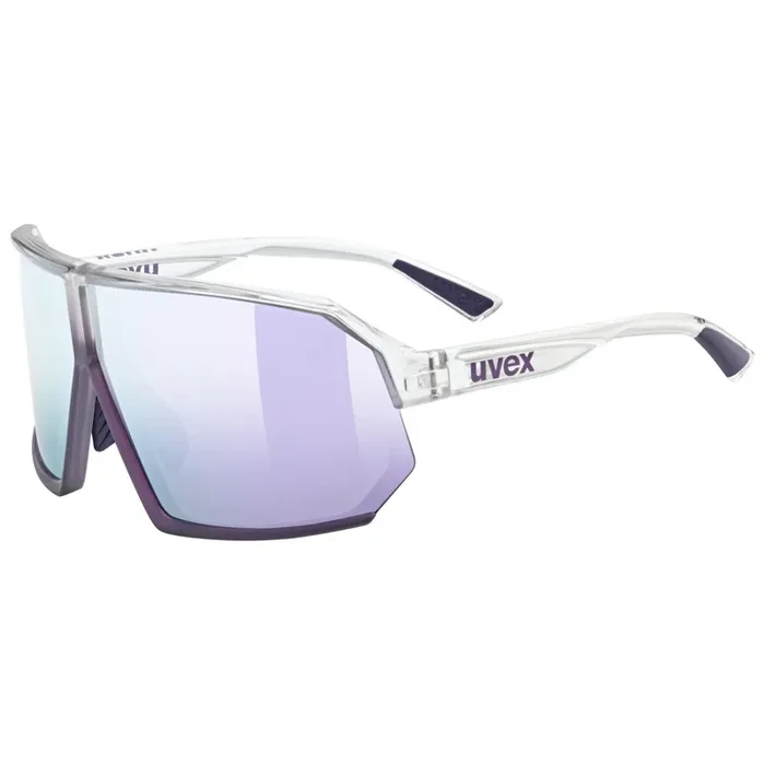 Uvex sportstyle 237, lunettes de soleil, transparent/violet Must-Have