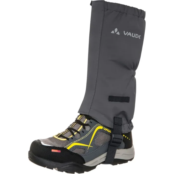 Vaude Kids Gaiter II, couvre-chaussures, gris Livraison Mondiale