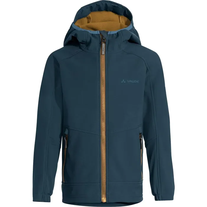 Vaude Kids Rondane Jacket IV, veste softshell, bleu foncé Retour Gratuit