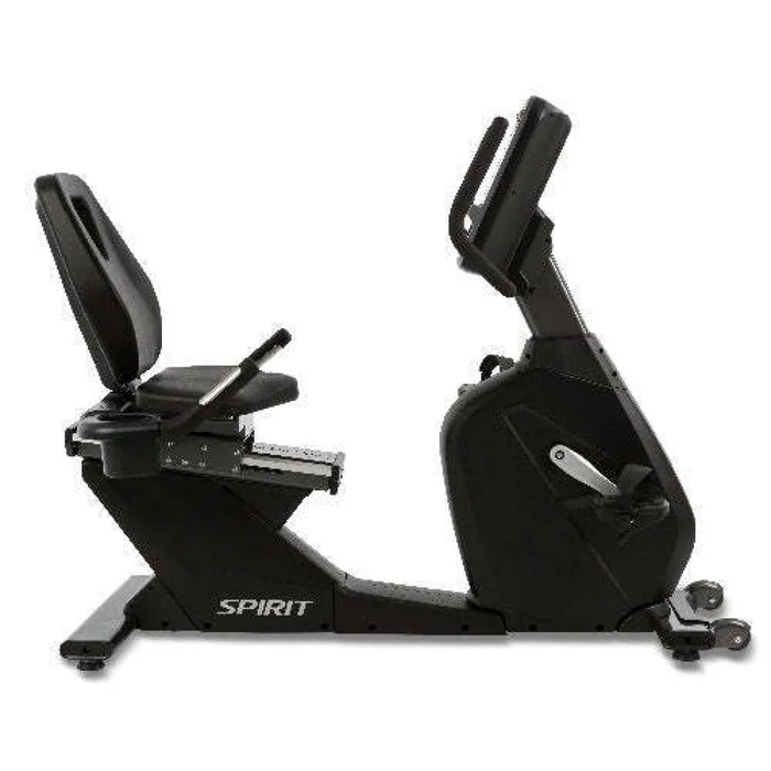Vélo semi-allongé usage commercial Spirit Fitness Pro TFT [Taille 170,2×73,7×124,5 cm]