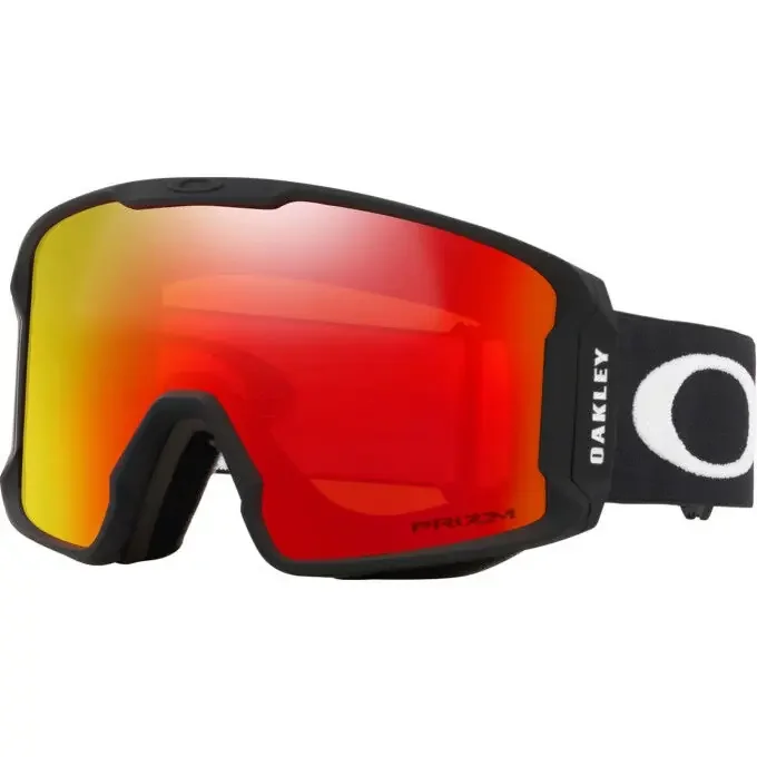 Vente Directe Masque Oakley LINE MINER XM Matte Black / Prizm Snow Torch Iridium