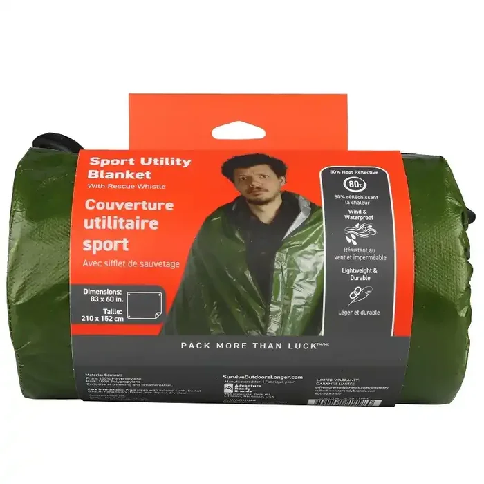 Vente Flash Couverture de survie multi usage Sport Utility SOL
