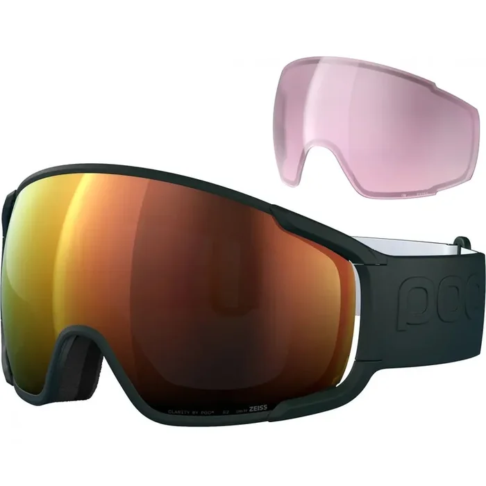 Vente Flash POC Zonula, masque de ski, pargasite green