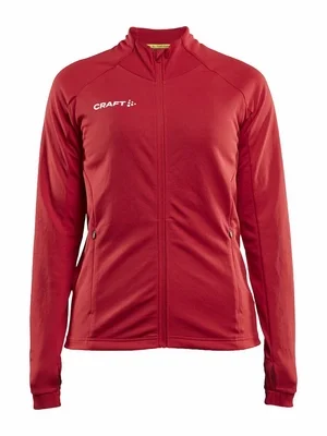 Veste d’Entraînement Craft Femme Evolve Full Zip Bright Red