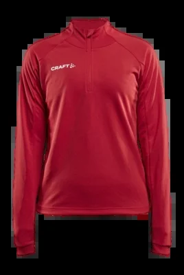 Veste d’Entraînement Craft Femme Evolve Halfzip Bright Red