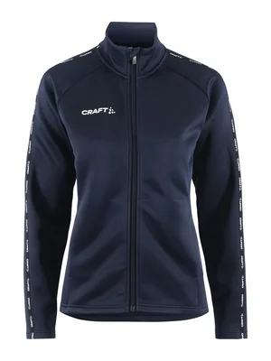 Veste d’Entraînement Craft Femme Squad 2.0 Full Zip Navy