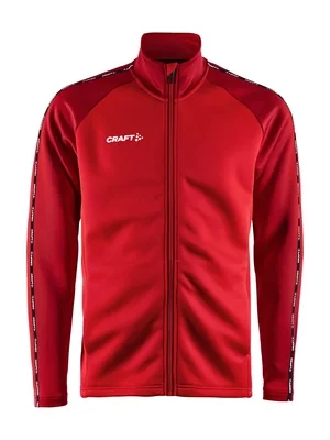 Veste d’Entraînement Craft Homme Squad 2.0 Full Zip Bright Red Express