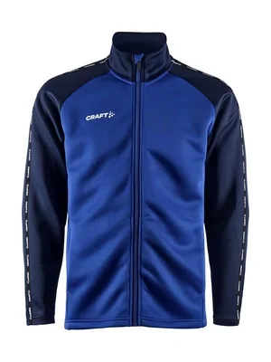 Veste d’Entraînement Craft Homme Squad 2.0 Full Zip Club Cobolt Navy