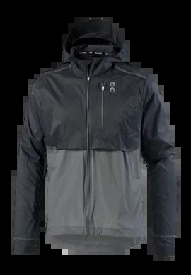 Veste de Course On Running Homme Weather Black Shadow
