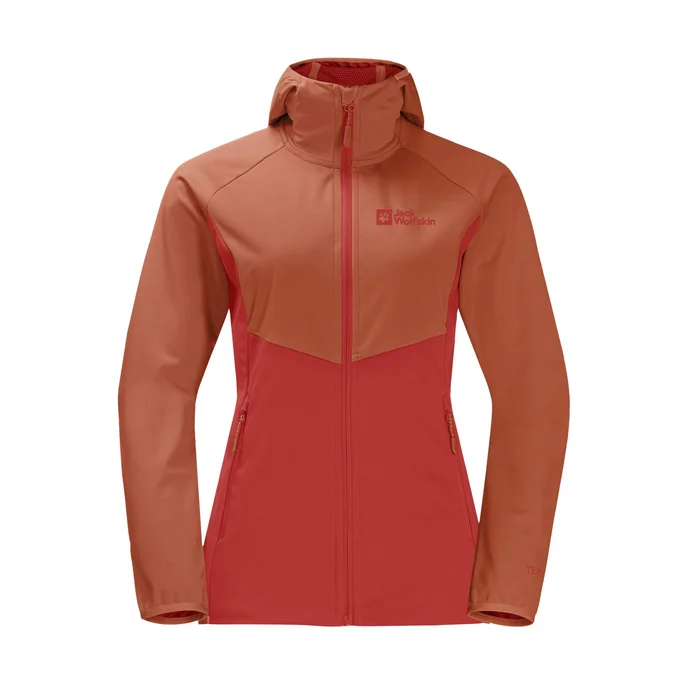 Veste de randonnu00e9e femme Jack Wolfskin Go Hike Softshell [Taille XS]