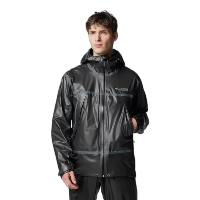 Veste de randonnu00e9e impermu00e9able Columbia Wyldwood [Taille L]