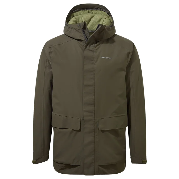 Veste de randonnu00e9e thermique u00e0 capuche Craghoppers Lorton [Taille S]