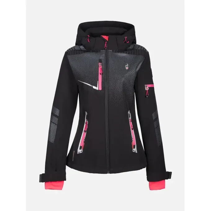 Veste de ski Femme Aupl NIKEL Black Solde