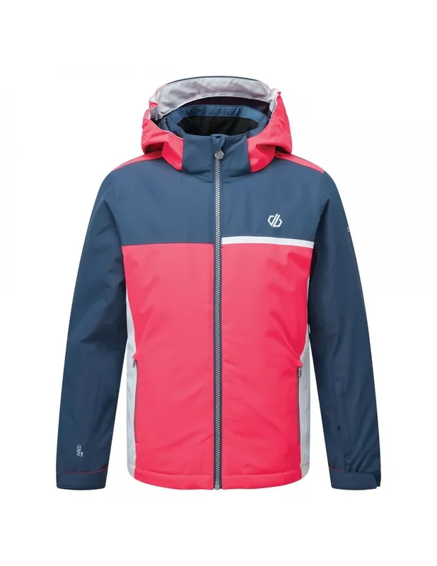 Veste de Ski Junior Neuve Dare 2B Depend Jacket Dark Denim / Neon Pink Retour Gratuit