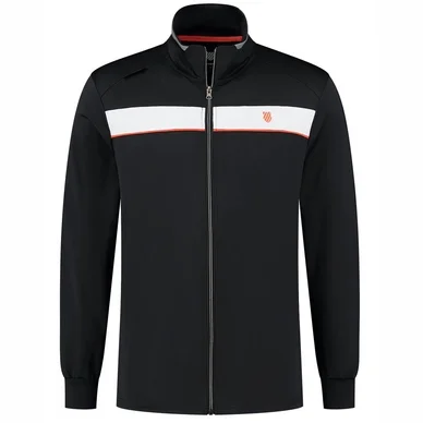 Veste de Survêtement K Swiss Men Hypercourt Tracksuit Jacket 4 Jet Black White
