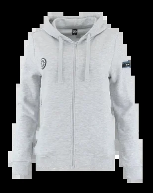 Veste de Survêtement The Indian Maharadja Women Goa Tab Hooded Grey Melange