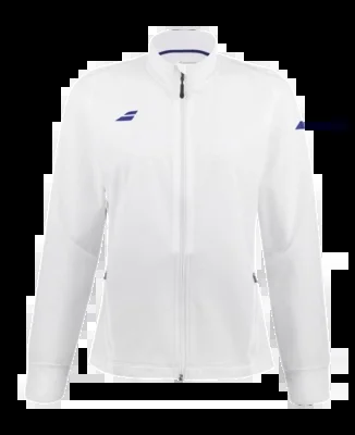 Veste de Tennis Babolat Femme Play Jacket White White