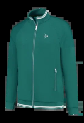 Veste de Tennis Dunlop Men Ap Club Knitted Jacket Atlantic Deep
