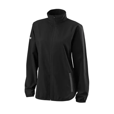 Veste de Tennis Wilson Women Team Woven Black White