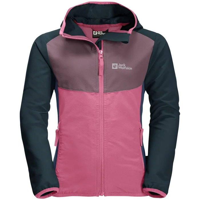 Veste imperméable bébé fille Jack Wolfskin Turbulence
