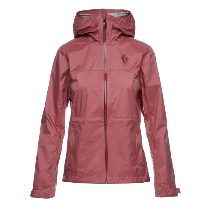 Veste impermu00e9able femme Black Diamond Treeline [Taille 2XS]