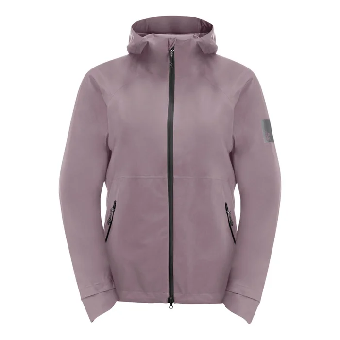 Veste impermu00e9able femme Jack Wolfskin Bike Commute Mono [Taille XS]