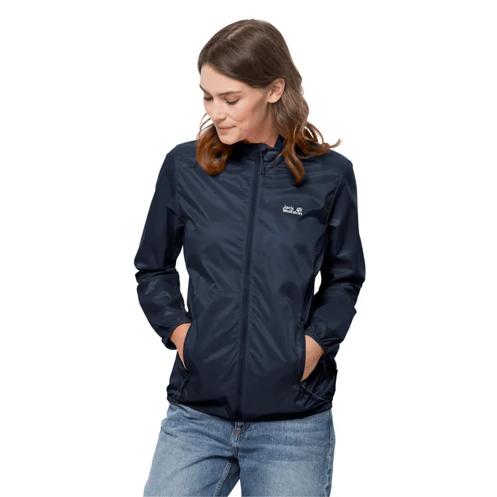 Veste impermu00e9able femme Jack Wolfskin Pack & Go XS/XL [Taille XS]