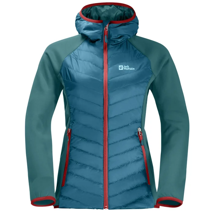 Veste impermu00e9able femme Jack Wolfskin Routeburn Pro Hybrid [Taille XS]