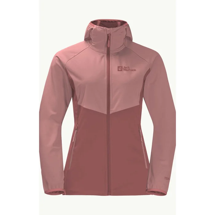 Veste impermu00e9able femme Jack Wolfskin Softshell [Taille XS]