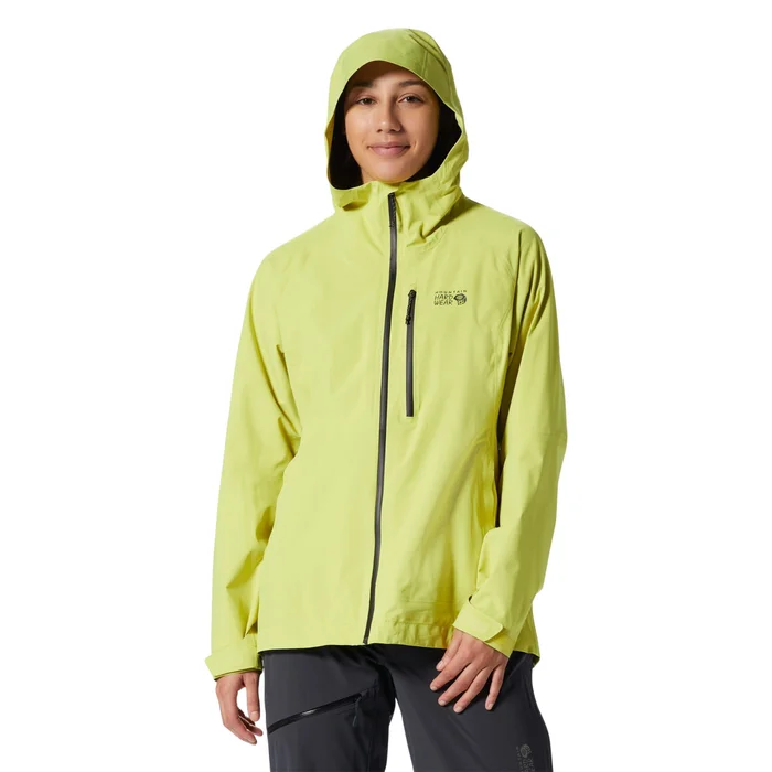 Veste impermu00e9able femme Mountain Hardwear Stretch Ozonicu2122 [Taille L]