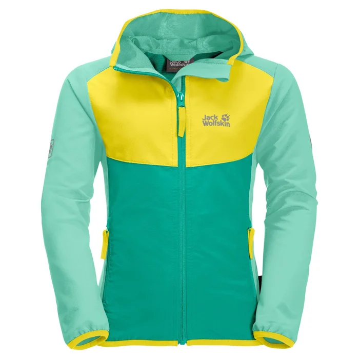 Veste impermu00e9able fille Jack Wolfskin Turbulence [Taille 92 cm]