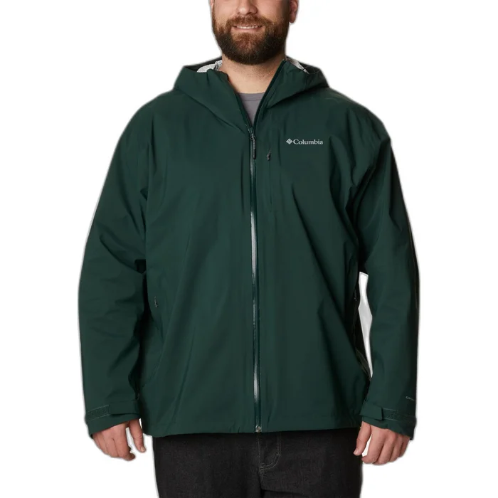 Veste impermu00e9able grandes tailles Columbia Omni-Techu2122 Ampli-Dryu2122 [Taille 1X]