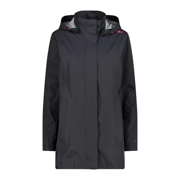 Veste impermu00e9able u00e0 capuche avec boutons-pression femme CMP [Taille 2XS]