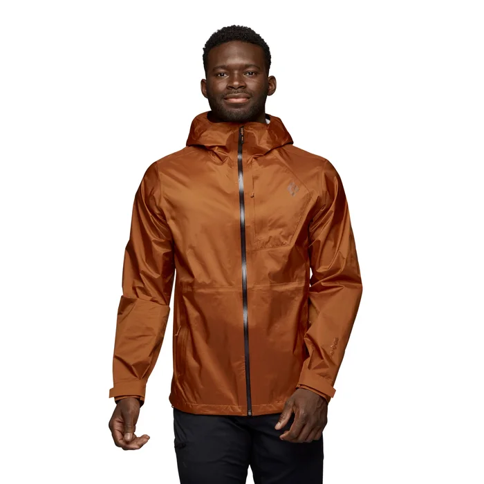 Veste impermu00e9able u00e0 capuche Black Diamond Treeline [Taille 2XS]