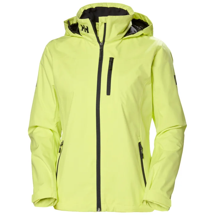 Veste impermu00e9able u00e0 capuche femme Helly Hansen Crew Midlayer [Taille XS]