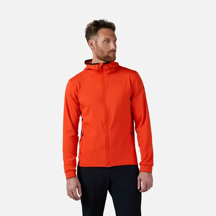 Veste intermédiaire à capuche zippée pour homme Bon Marché