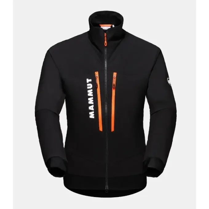 Veste Mammut AENERGY IN HYBRID JACKET MEN Noir/Orange Usine Directe